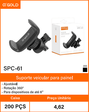 Suporte veicular para painel - Caixa 200 PCS Preco Unitario 4,62