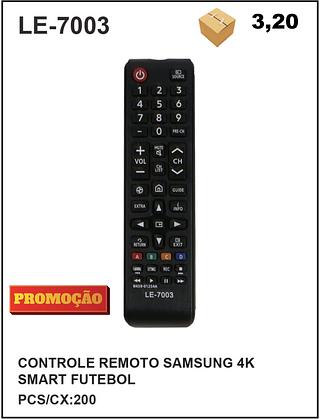 CONTROLE REMOTO SAMSUNG 4K SMART FUTEBOL PCS/CX:200=3.2$