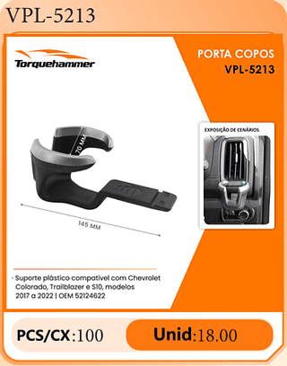 PORTA COPOS PCS/CX:100 Unid:18.00