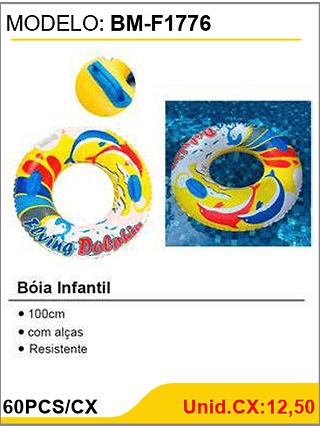 Bóia Infantil 60PCS/CX Unid.CX:12,50