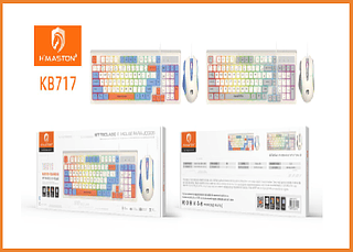 KIT TECLADO E MOUSE 20PCS/CX R$:72,64