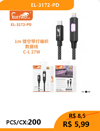 CABO TPC-IOS PCS/CX:200 R$5,99