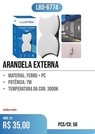 arandela externa 50pç=35$