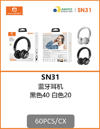 FONE HEADSET 60PCS/CX R$:58,12