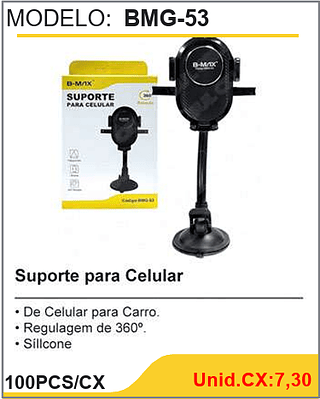 Suporte para Celular 100PCS/CX Unid.CX:7,30