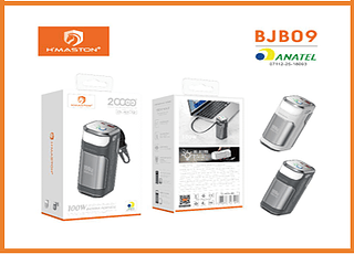 POWER BANK 20000mAh 40PCS/CX R$:184,41