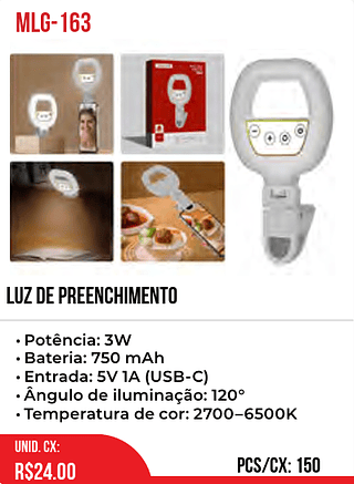 LUZ DE PREENCHIMENTO 150pç=24$
