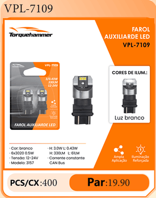 FAROL AUXILIARDE LED PCS/CX:400 Par:19.90