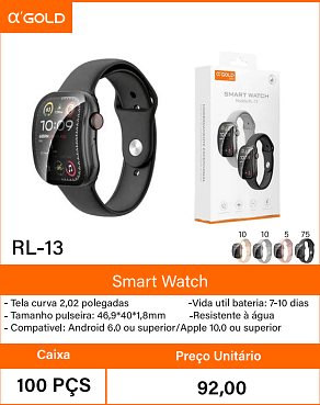 Smart Watch Caixa 100 PCS Preco Unitario 92,00