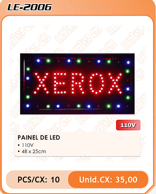 PAINEL DE LED 10PÇ=35$