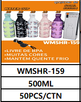 500ML UNID. CX: R$ 22,00 PCS/CX: 50