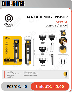 HAIR OUTLINING TRIMMER PCS/CX: 40 Unid.CX: 45,00