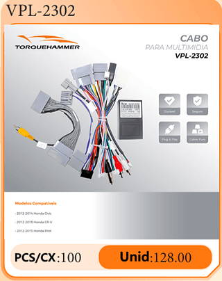 CABO PARA MULTIMIDIA PCS/CX:100 Unid:128.00