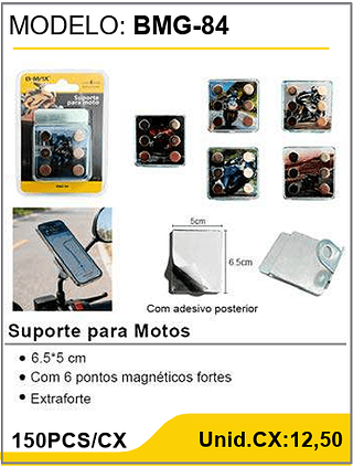 Suporte para Motos 150PCS/CX Unid.CX:12,50