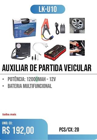 auxiliar de partida veicular 20PÇ=192$