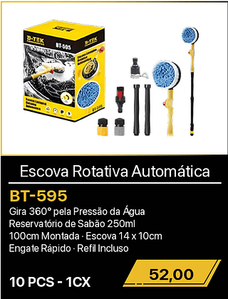 Escova Rotativa Automática 10PCS R$52,00