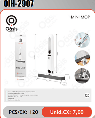 MINI MOP PCS/CX:120 Unid.CX: 7,00