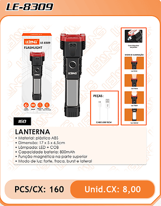LANTERNA 160PÇ=8$