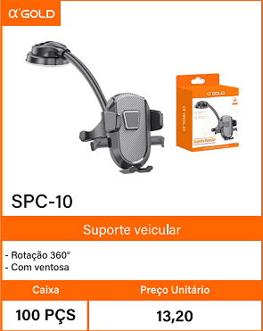 Suporte veicular Caixa 100 PCS Preco Unitario 13,20