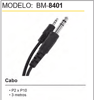 Cabo 300PCS/CX Unid. CX:2,90