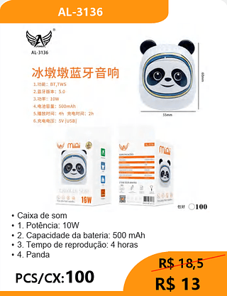 Caixa de som PCS/CX:100 R$13