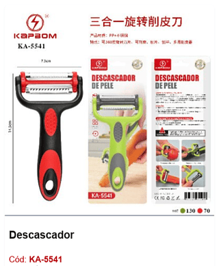 Descascador R$ 6,75 PCS/Cx: 200