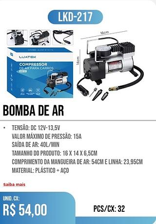 BOMBA DE AR 32PÇ=54$