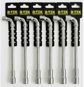 CHAVE BIELA TIPO L 10mm 300 PCS - 1CX R$3,60