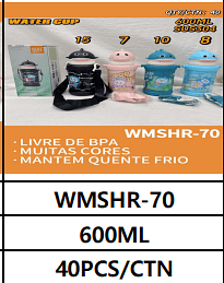 600ML UNID. CX: R$ 26,00 PCS/CX: 40