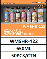 650ML UNID. CX: R$ 24,00 PCS/CX: 50