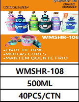 500ML UNID. CX: R$ 27,00 PCS/CX: 40