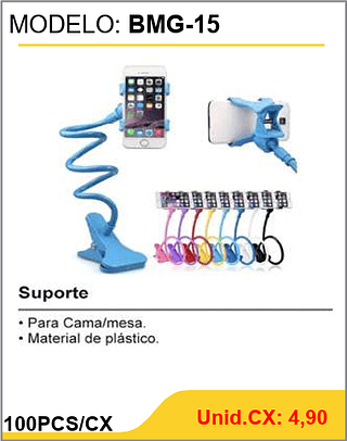 Suporte 100PCS/CX Unid.CX: 4,90