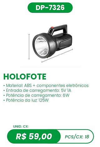 HOLOFOTE 18PÇ=59$