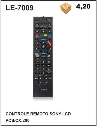 CONTROLE REMOTO SONY LCD PCS/CX:200=4.2$