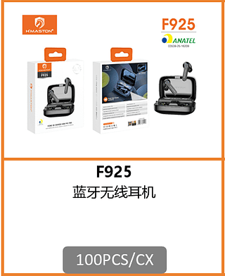 FONE BLUETOOTH 100PCS/CX R$:30,18