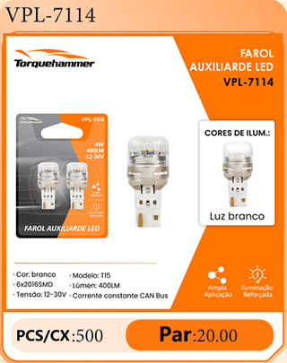 FAROL AUXILIARDE LED PCS/CX:500 Par:20.00