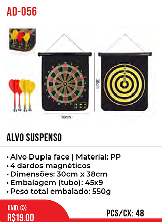 ALVO SUSPENSO 48pç=19$