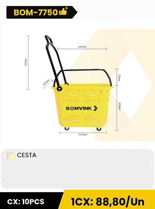 CESTA CX: 10PCS ICX: 88,80/Un