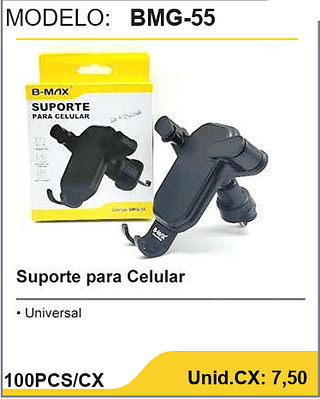 Suporte para Celular 100PCS/CX Unid.CX: 7,50