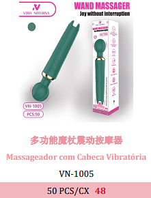 Massageador com Cabeca Vibratoria 50 PCS/CX 48