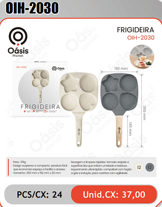 FRIGIDEIRA Unid.CX:37,00 PCS/CX: 24