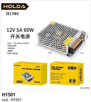 Fonte Chaveada R$ 14,4 PC/CX:120