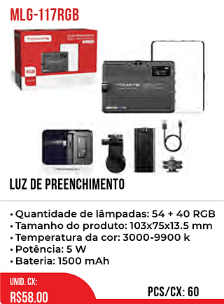LUS DE PREENCHIMENTO 60pç=58$