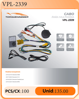 CABO PARA MULTIMIDIA PCS/CX:100 Unid:135.00