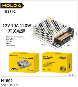 Fonte Chaveada R$ 21,6 PC/CX:75