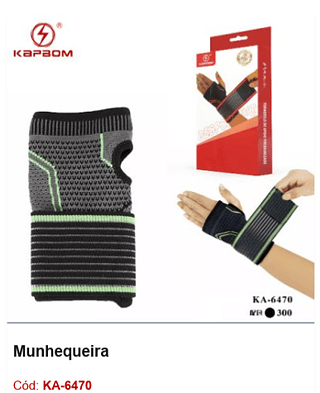 Munhequeira R$ 6,3 PCS/CX: 300