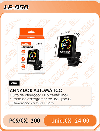 AFINADOR AUTOMÁTICO 200PÇ=24$