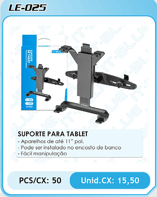SUPORTE PARA TABLET PCS/CX: 50 Unid.CX: 15,50