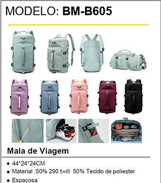 Mala de Viagem 100PCS/CX Unid.CX:29,00