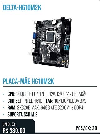 DELTA-H310M2K 20pç=380$